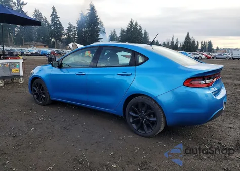 2016 Dodge Dart Sxt Sport z USA, uszkodzony, nr VIN 1C3CDFFA0GD819991